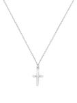 Elli Колье с крестом из серебра 925 пробы - фото 2
