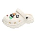 Сабо унисекс Binary, White - фото