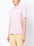 Рубашка поло с нашивкой-логотипом Lacoste, розовый - фото 3