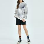 MLB Свитшот Unisex White Crew Neck Moderate Regular - фото 4