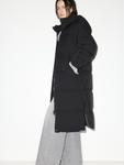 Pull&Bear Зимнее пальто в черном цвете - фото 4