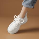 Женские кроссовки на платформе Low-Top Chunky Rosa Bianca, белый - фото 4