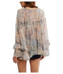 Блузка Free People Day Dreaming Blouse, цвет Stone Combo - фото 2