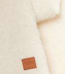 Шарф из мохера и шерсти с бахромой Loewe, белый - фото 4