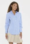 Блуза Saint Tropez Button-down blouse, Baritone Vista Blue/Blue - фото