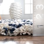 Ковер nuLOOM, 270 x 366 см, Cuellar Chevron Shag, Navy - фото 2