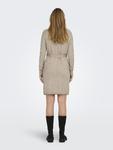 ONLY Вязаное платье бежевого цвета - фото 4