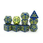 Поли-сет Священного крита (10), Acrylic Dice (Dice Envy) - фото