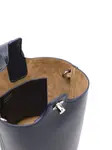 Сумка-ведро Pebble размера мини Loewe, синий - фото 5