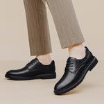 Повседневные мужские туфли черные экстравагантные - фото 3