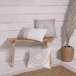 Декоративная подушка slow life Today, бежевый - фото 3