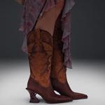 Сапоги женские Daphne Lab, коричневый - фото 11