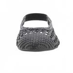 Женские полуоткрытые балетки черные Gioseppo - фото 4