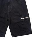 Джинсовые карго-шорты Givenchy, черные - фото 4