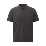 Мужская поло CAT, серый - фото