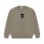 Джемпер с жаккардовым логотипом A Bathing APE Aape, розовый - фото 3