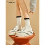 Кроссовки DAPHNE Skateboarding Shoes Women's Low-top, белый - фото 10