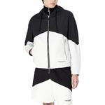 Куртка с капюшоном в стиле колорблок ARMANI EXCHANGE, черно-умбра - фото 8
