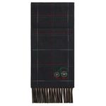 HERMES Кашемировый вязаный шаль синий, Blue - фото 6