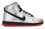 Кроссовки sb dunk high pro Nike, серебряный - фото 2