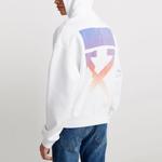 Толстовка с капюшоном Degrade Arrows Oversize Off-White, белый - фото 5