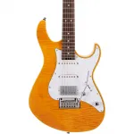 Электрогитара Cort G280 Select Flame Top, янтарь - фото