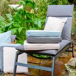 Подушка на стул Madison серебристый, 48/5/110 см - фото 6