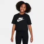 Футболка для девочек Nike Sportswear, черный - фото