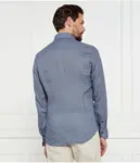 Льняная рубашка Slim fit Stenströms, синий - фото 3