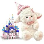 Плюшевая игрушка Creative Cartoon Lamb 'Moo Moo' Small bubble - фото