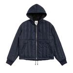 Куртка Stussy Quilted Nylon Work Jacket 'Navy' - фото