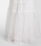 Свадебное платье из кружева Costarellos, Off White - фото 6