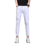 Джинсы унисекс черно-белые FUERZA - фото