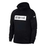 Толстовка Nike Just Do It Logo Hoodie 'Black', черный - фото