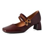 Туфли Мэри Джейн унисекс Beijiani, черный - фото 5