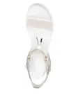 Босоножки на танкетке NeroGiardini, белый - фото 4