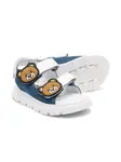 Сандалии Teddy Bear Moschino Kids, синий - фото 2