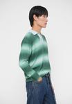 Джемпер Sunnei SRTIPED UNISEX, Green/Alice Blue/Green - фото 4