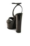 Сексуальные сандалии 95 Saint Laurent, цвет Nero - фото 3