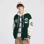 Бейсбольная куртка унисекс Crayon Shinchan, черный - фото 44