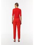 Брюки в цвете 3076_красный comma - фото 3