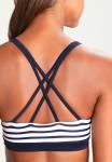 Топ бикини Venice Beach BUSTIER, White/Navy/Blue - фото 5