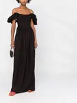 Платье макси Farah с открытыми плечами V:PM ATELIER, черный - фото 2