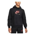 Толстовка Nike Nsw Nike Air Pullover Hoodie 'Black', черный - фото
