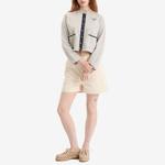 Меланжевый кардиган Bode, серый - фото 4