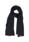 Шарф Calvin Klein с принтом, черный - фото