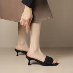 Шлепанцы женские Kekafu, черный - фото 11