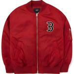 Бейсбольная куртка мужская бордовый Mlb - фото