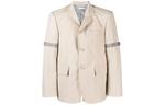 Куртка Notched Lapels Single Breasted Blazer THOM BROWNE, Light Umber - фото 3