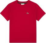 Lacoste мальчиков джерси футболка, Red - фото